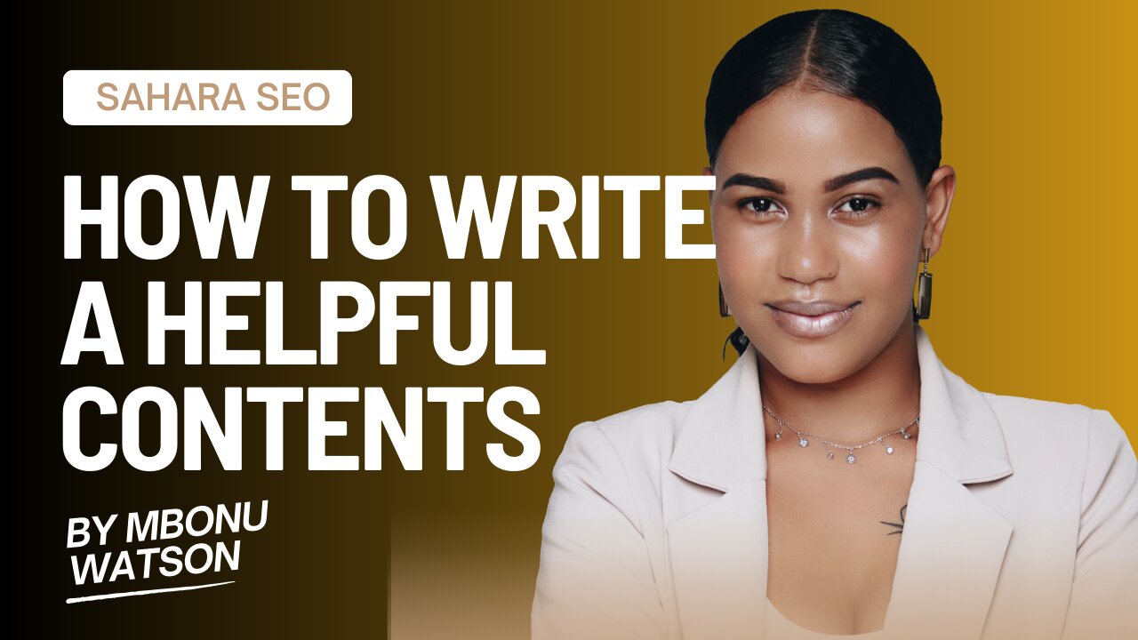 How To Write A Helpful Contents